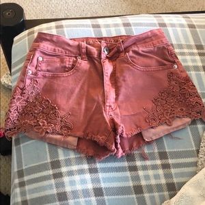 American eagle jean shorts